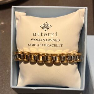 Gold Stretch Bracelet - Women's Gold Link Bracelet